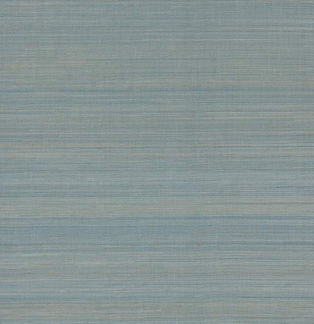 Eade’s Mai Turquoise Abaca Grasscloth Wallpaper Turquoise