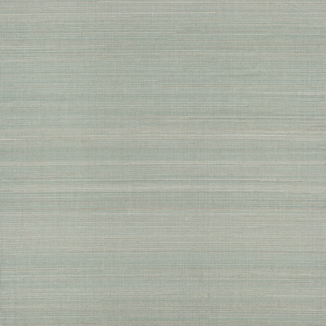 Eade’s Mai Aqua Abaca Grasscloth Wallpaper Aqua