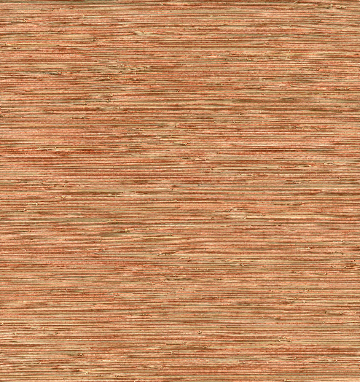 Eade’s Shuang Coral Handmade Grasscloth Wallpaper Coral