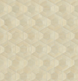 Eade’s Linzhi Metallic Abaca Grasscloth Inlay Wallpaper Meta