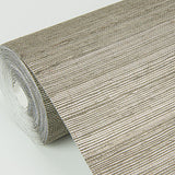 Eade’s Caihon Silver Sisal Grasscloth Wallpaper Silver