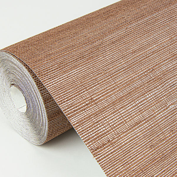 Eade’s Caihon Rust Sisal Grasscloth Wallpaper Rust