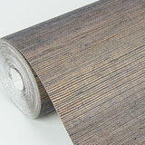 Eade’s Caihon Slate Sisal Grasscloth Wallpaper Slate