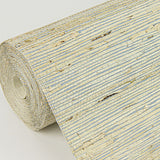 Eade’s Aiko Silver Sisal Grasscloth Wallpaper Silver