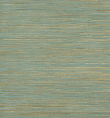 Eade’s Kira Turquoise Hemp Grasscloth Wallpaper Turquoise