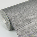 Eade’s Sakiya Slate Sisal Grasscloth Wallpaper Slate