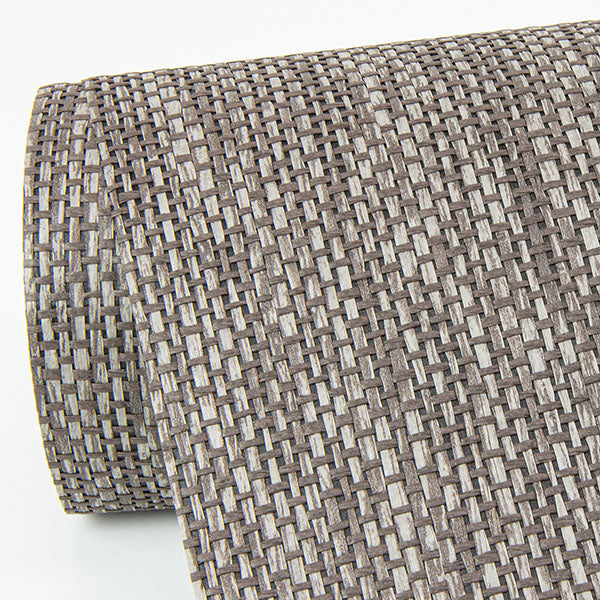 Eade’s Jia Charcoal Paper Weave Grasscloth Wallpaper Charcoa