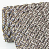 Eade’s Jia Charcoal Paper Weave Grasscloth Wallpaper Charcoa