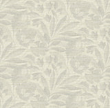 A-Street Prints 2972-86152 Lei Silver Lei Wallpaper