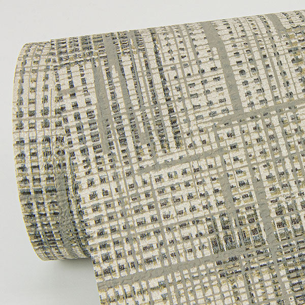 Eade’s Ting Light Grey Lattice Wallpaper Light Grey