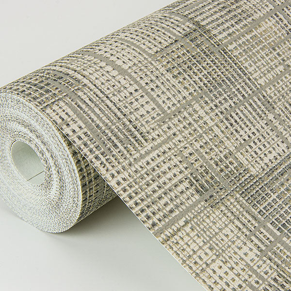 Eade’s Ting Light Grey Lattice Wallpaper Light Grey