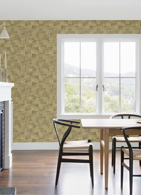 Eade’s Ting Brown Lattice Wallpaper Brown