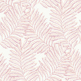 A-Street Prints 2973-90502 Finnley Pink Inked Fern Wallpaper