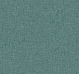 A-Street Prints 2973-90912 Bentley Teal Faux Linen Wallpaper