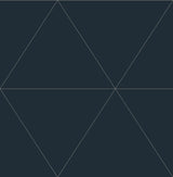 A-Street Prints 2973-91011 Twilight Black Geometric Wallpaper