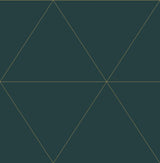 A-Street Prints 2973-91030 Twilight Indigo Geometric Wallpaper