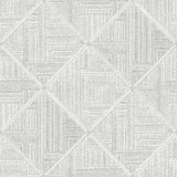 A-Street Prints 2975-26208 Cade Grey Geometric Wallpaper