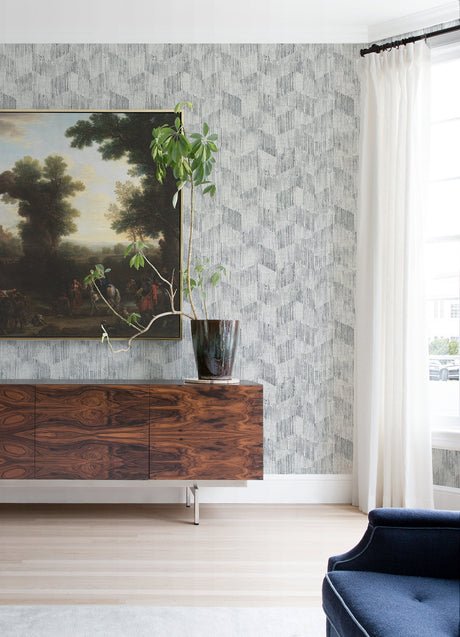 A-Street Prints 2975-26216 Demi Grey Distressed Wallpaper