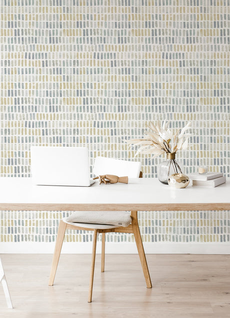 A-Street Prints 2975-26221 Brynne Yellow Watercolor Wallpaper