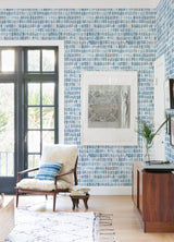 A-Street Prints 2975-26224 Brynne Indigo Watercolor Wallpaper