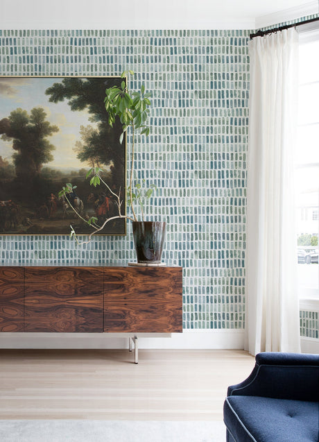 A-Street Prints 2975-26225 Brynne Green Watercolor Wallpaper