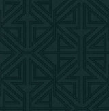 A-Street Prints 2975-26228 Kachel Teal Geometric Wallpaper
