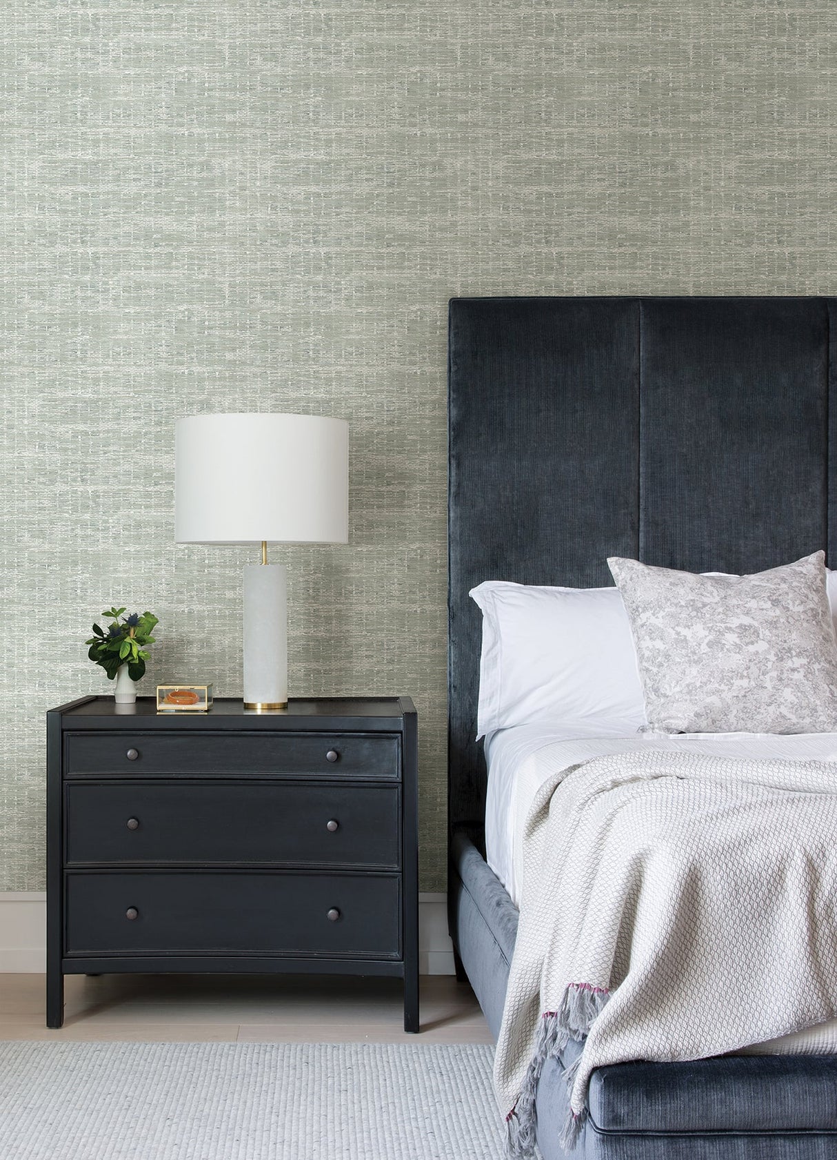 A-Street Prints 2975-26256 Samos Sage Texture Wallpaper