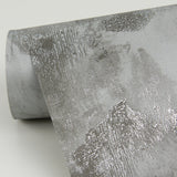 A-Street Prints 2976-86477 Toula Silver Abstract Wallpaper