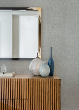 A-Street Prints 2976-86483 Nysa Silver High Gloss Wallpaper