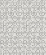A-Street Prints 2976-86532 Sarni Platinum Grid Wallpaper