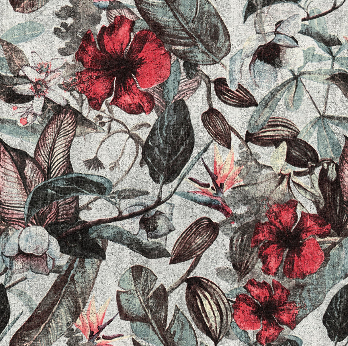 Advantage 2979-37216-1 Kailano Green Botanical Wallpaper