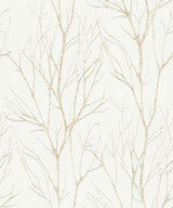 Advantage 2979-37260-3 Diani Gold Metallic Tree Wallpaper