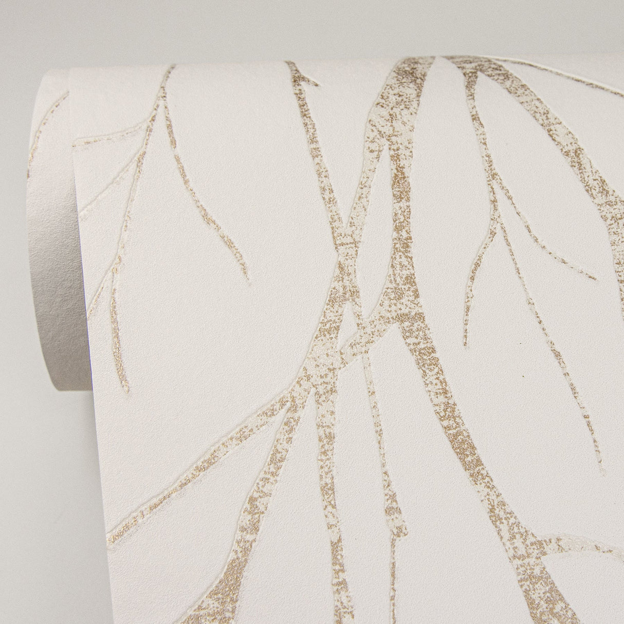Advantage 2979-37260-3 Diani Gold Metallic Tree Wallpaper