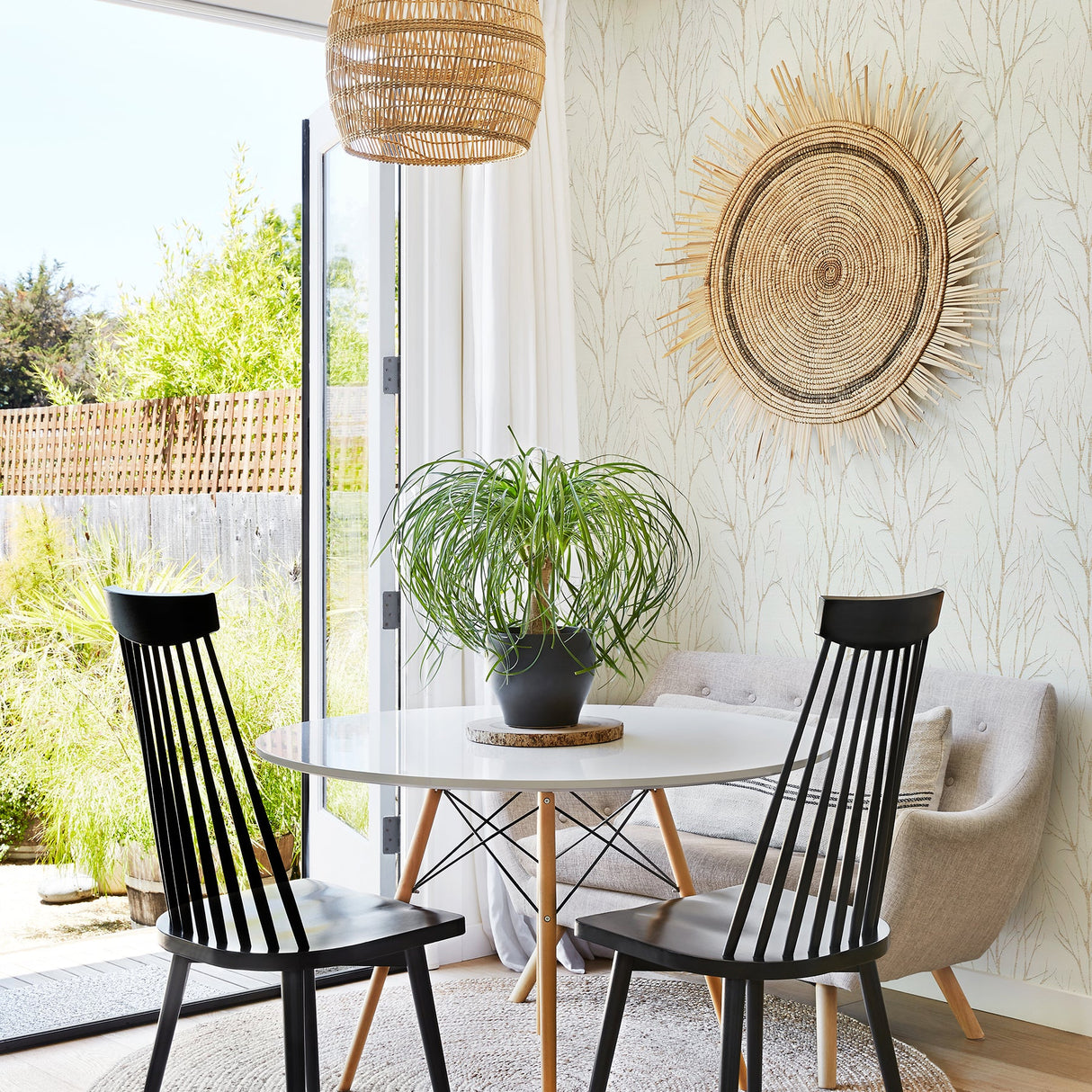 Advantage 2979-37260-3 Diani Gold Metallic Tree Wallpaper