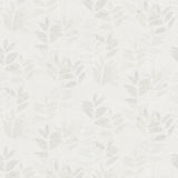 Advantage 2979-37261-1 Napali Off-White Leaf Wallpaper