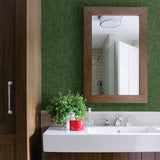 Advantage 2979-37334-7 Emalia Dark Green Texture Wallpaper