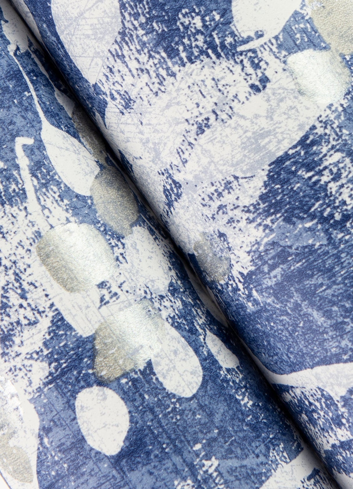 Advantage 2980-26187 Dori Blue Painterly Floral Wallpaper