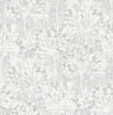 Advantage 2980-26190 Dori Light Grey Painterly Floral Wallpaper