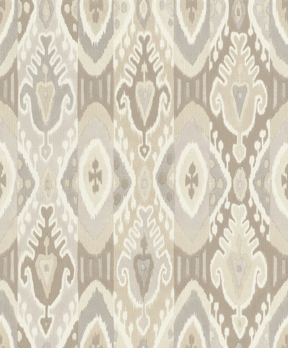 Advantage 2980-560558 Villon Light Grey Ikat Wallpaper