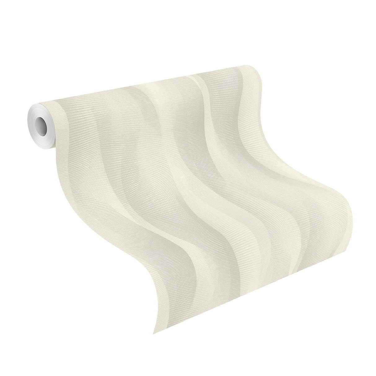Advantage 2980-651508 Currin Light Grey Wave Wallpaper