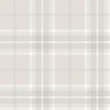 Advantage 2980-92123 Sala White Plaid Wallpaper