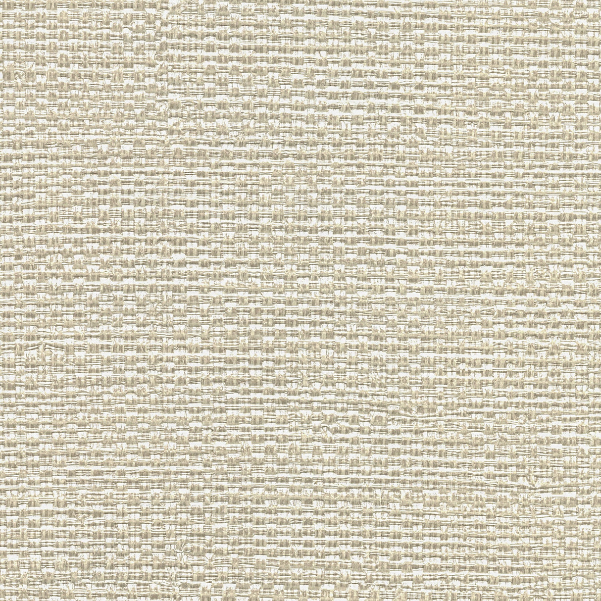 Warner 2984-8025 Bohemian Bling Off-White Basketweave Wallpaper