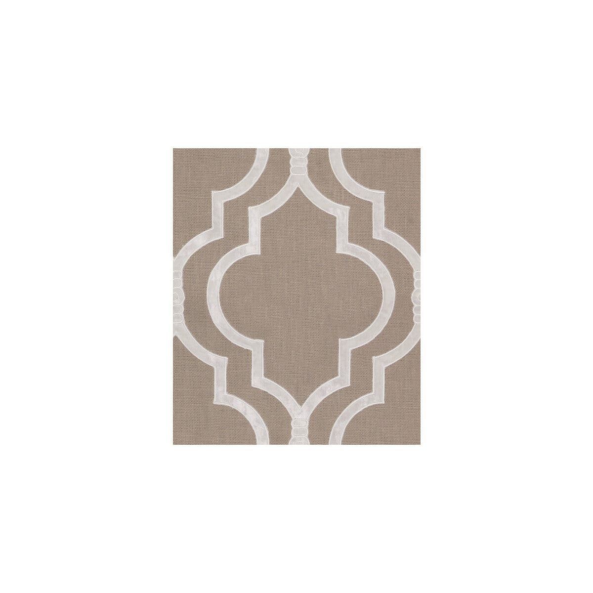 KRAVET COUTURE 29868.116.0 VELVET GATE WHITE LINEN Fabric - Eade's Wallpaper