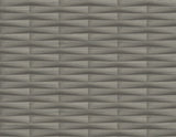A-Street Prints 2988-70006 Gator Brown Geometric Stripe Wallpaper