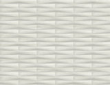 A-Street Prints 2988-70008 Gator Light Grey Geometric Stripe Wallpaper