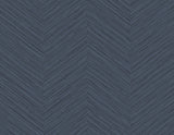 A-Street Prints 2988-70402 Apex Blue Weave Wallpaper