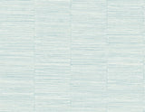 A-Street Prints 2988-70604 Jenga Aqua Striped Column Wallpaper