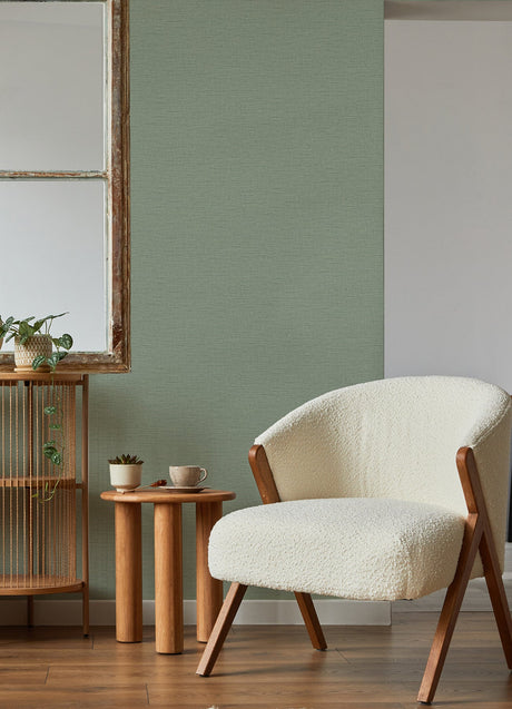 A-Street Prints 2988-71004 Salamander Light Green Woven Wallpaper