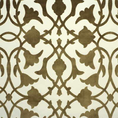KRAVET COUTURE 29961.416.0 POETIC PLUSH CUMIN Fabric - Eade's Wallpaper
