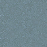 A-Street Prints 2999-13128 Wilma Blue Floral Block Print Wallpaper